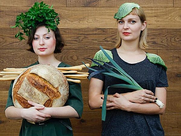 Milena Glimnovski (levo) in Sara Wolf bosta čez dober mesec v Berlinu odprli prvo grosistično trgovino z živili brez embalaže.